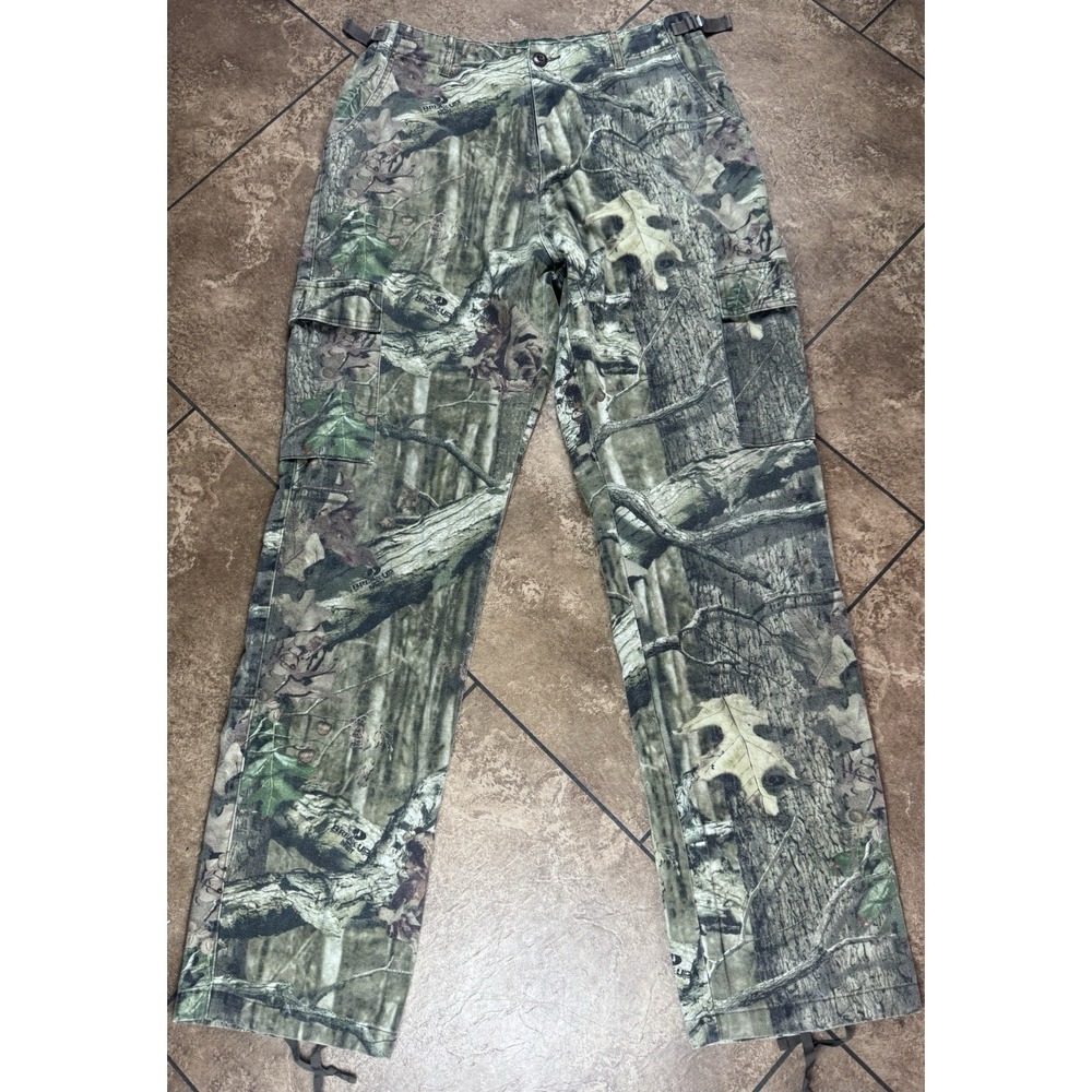 Cabela's 34x34 Tall Break Up Infinity Camouflage Cinch Waist & Cuff Cargo Pants